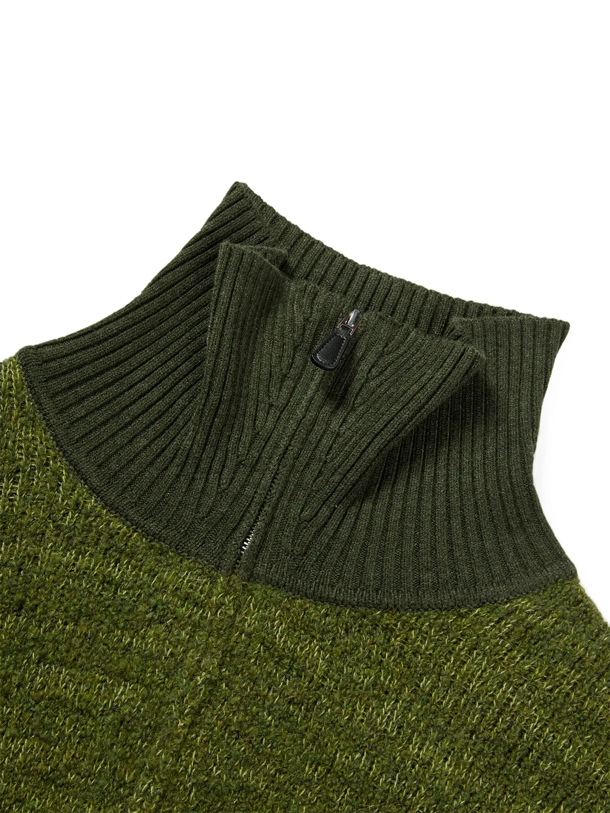 Women's Oversized Textured Knit Sweater sold by PEACEBIRD product image thumbnail 4