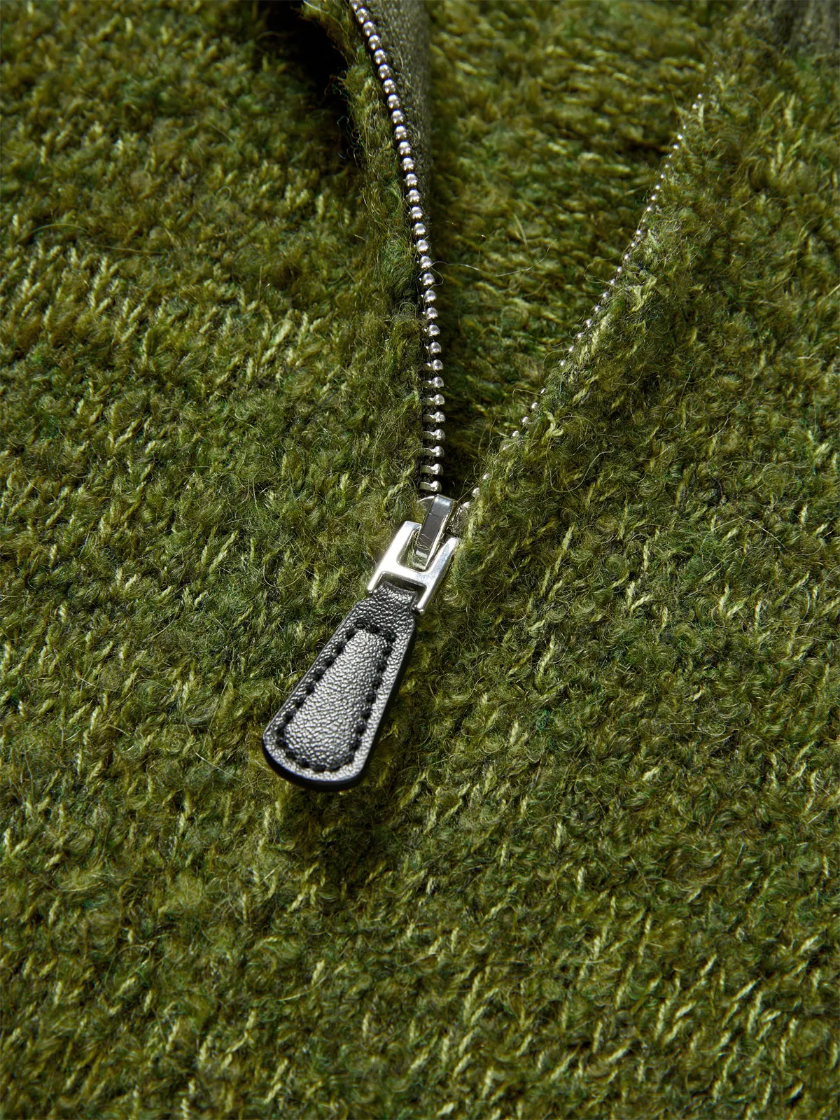 Women's Oversized Textured Knit Sweater sold by PEACEBIRD product image thumbnail 5