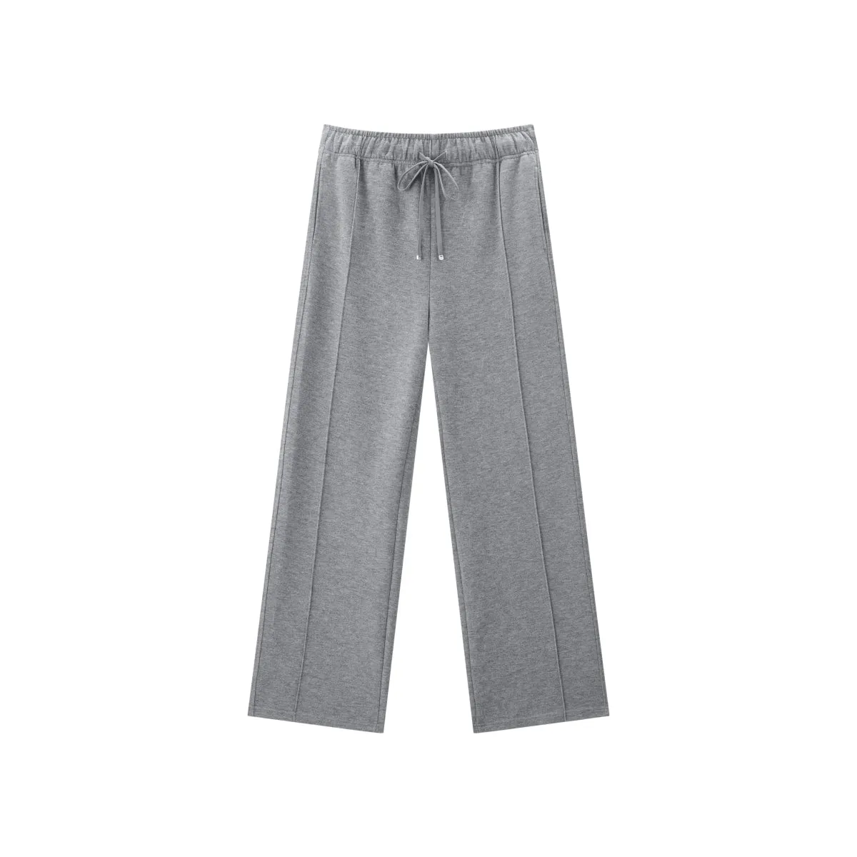 Women's Drawstring-Waist Straight Sweatpants sold by PEACEBIRD