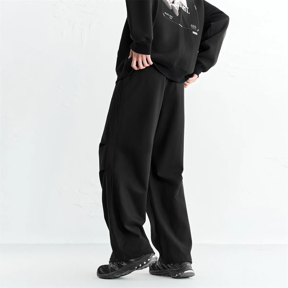 Men's Thermal Straight-Leg Casual Pants sold by PEACEBIRD product image thumbnail 3