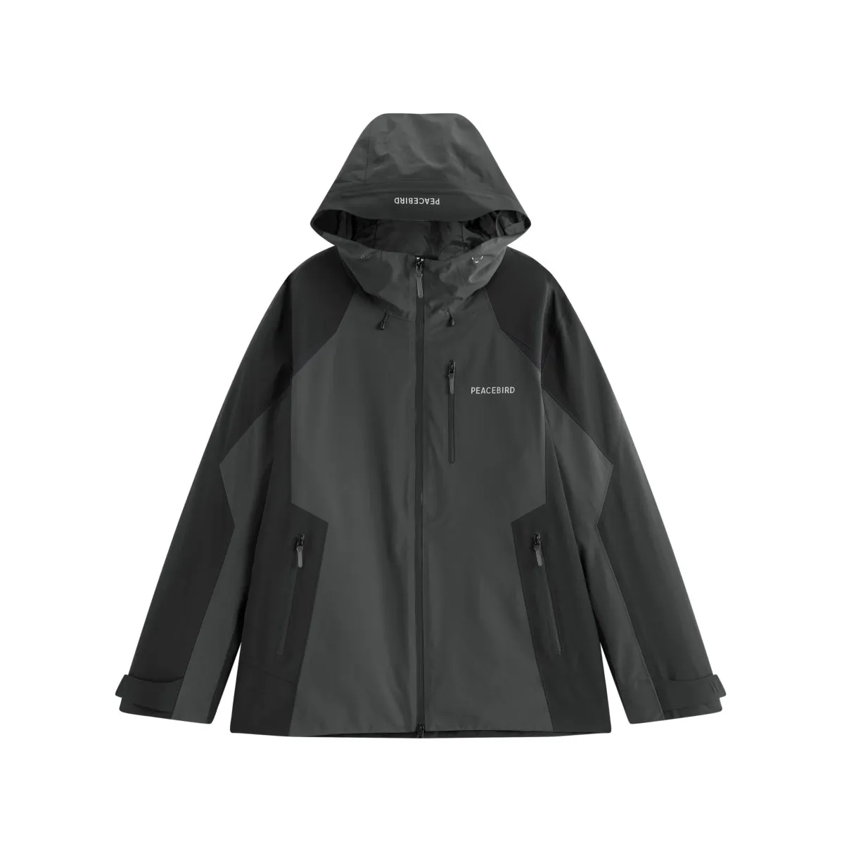Men's Outdoor Contrast Hooded Jacket sold by PEACEBIRD