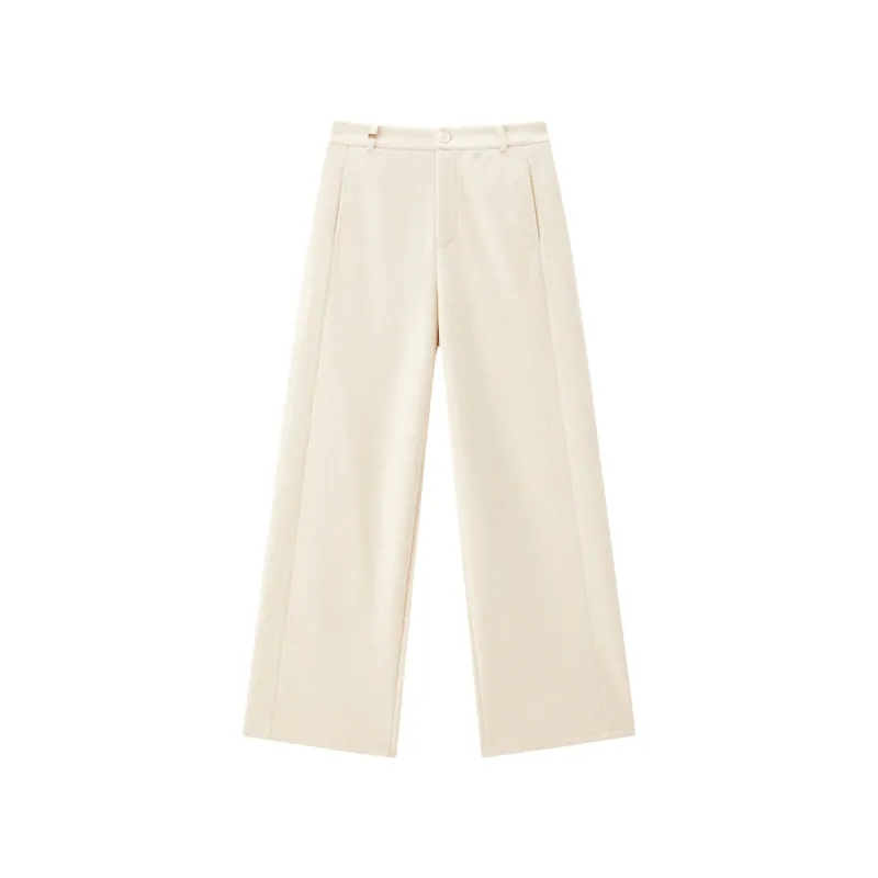 Women's High-Waist Chenille Wide-Leg Pants sold by PEACEBIRD
