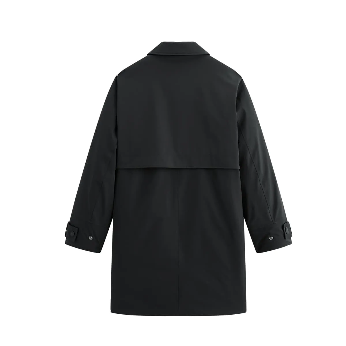 Men's Trench-Style Mid-Length Down Coat sold by PEACEBIRD product image thumbnail 3