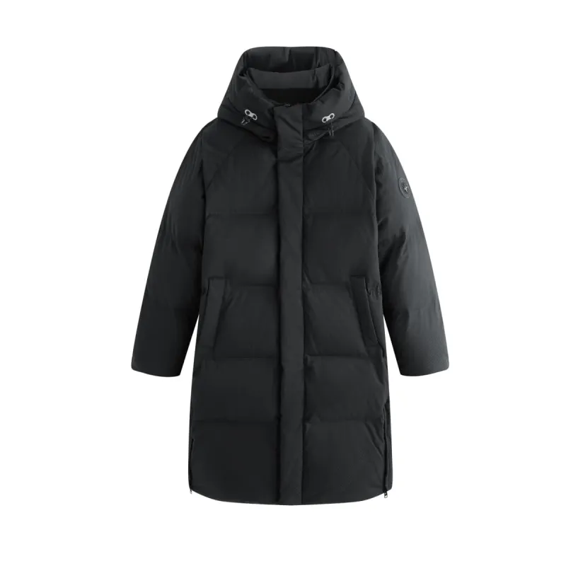 Men's Long Outdoor Thermal Down Coat sold by PEACEBIRD
