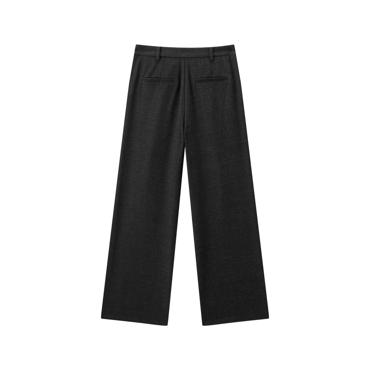 Women's High-Waist Wide-Leg Suit Pants sold by PEACEBIRD product image thumbnail 5