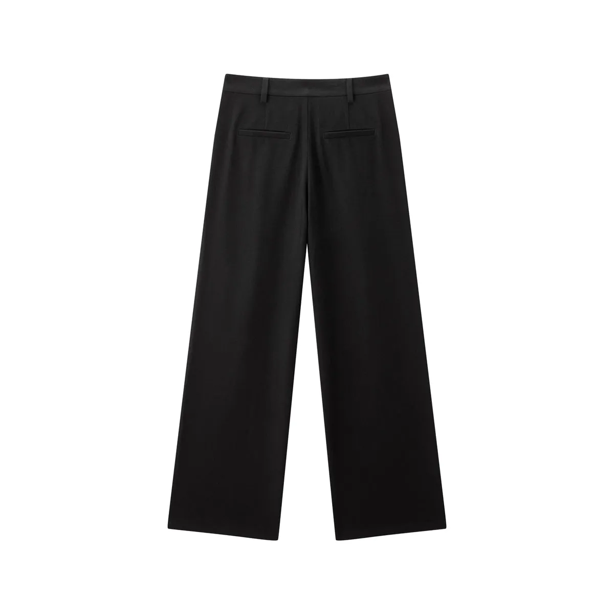 Women's High-Waist Wide-Leg Suit Pants sold by PEACEBIRD product image thumbnail 3