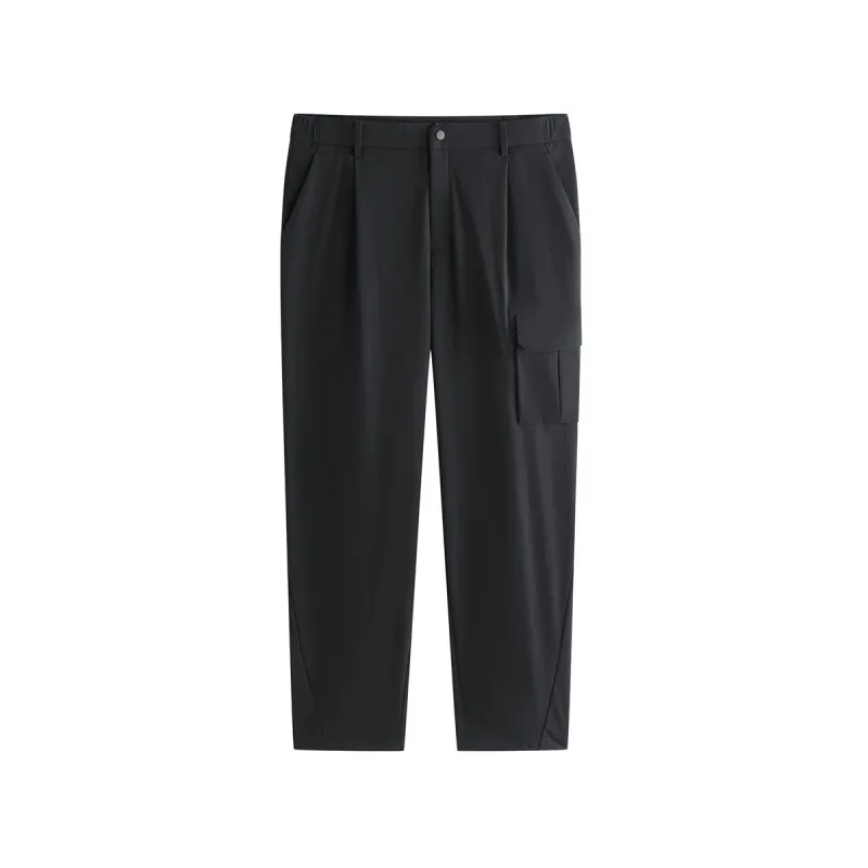Men's Solid Casual Tapered Pants sold by PEACEBIRD