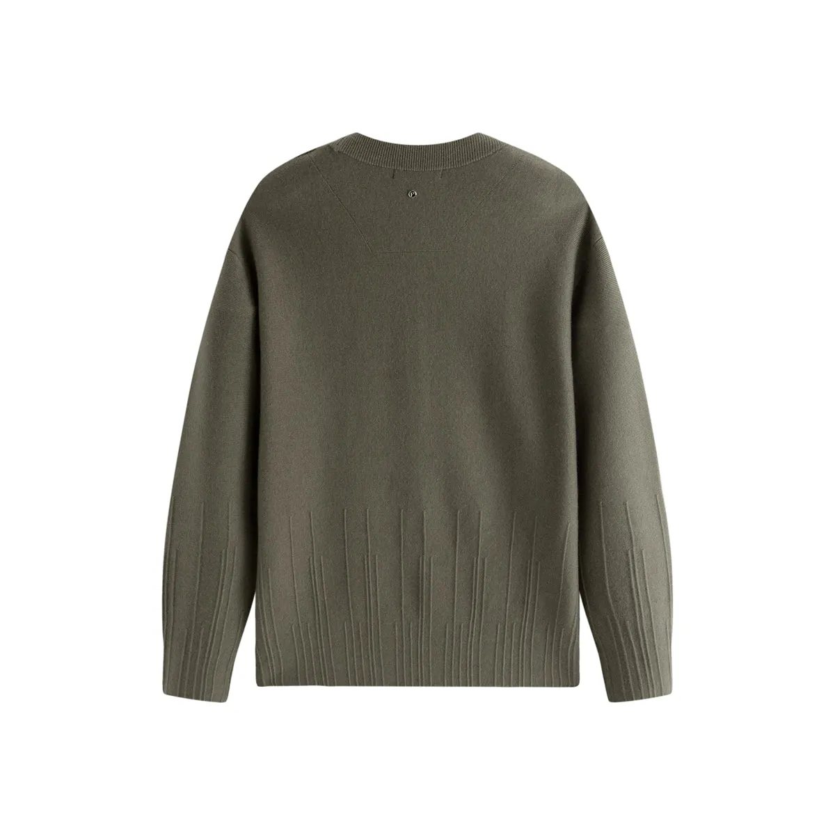 Men's Textured Solid Pullover Sweater sold by PEACEBIRD product image thumbnail 3