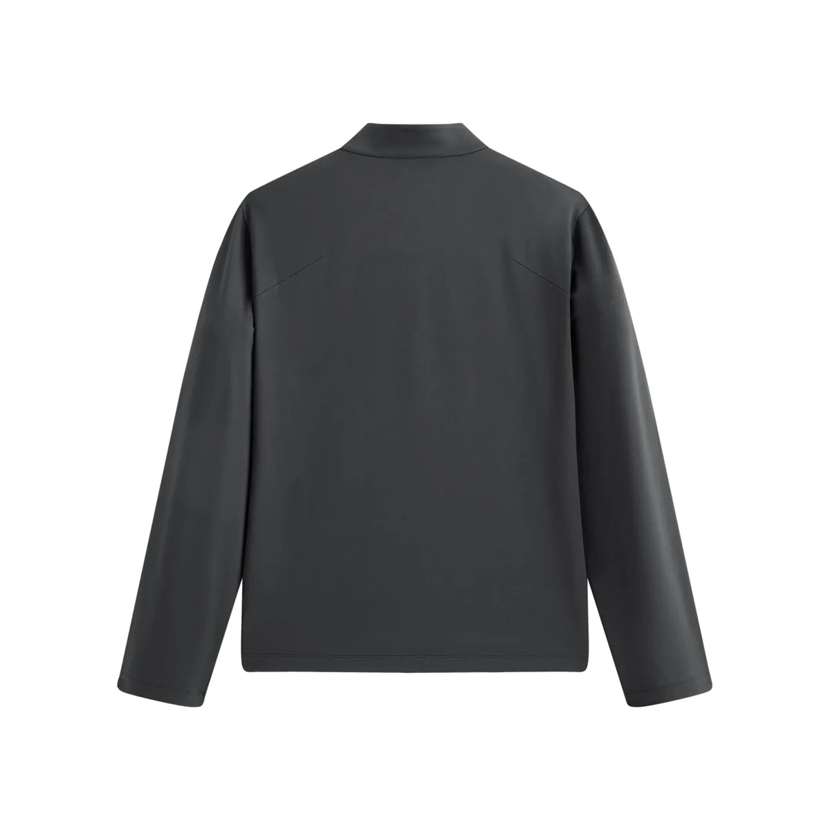 Men's Embroidered Half-Zip Fleece-Lined Sweatshirt sold by PEACEBIRD product image thumbnail 3