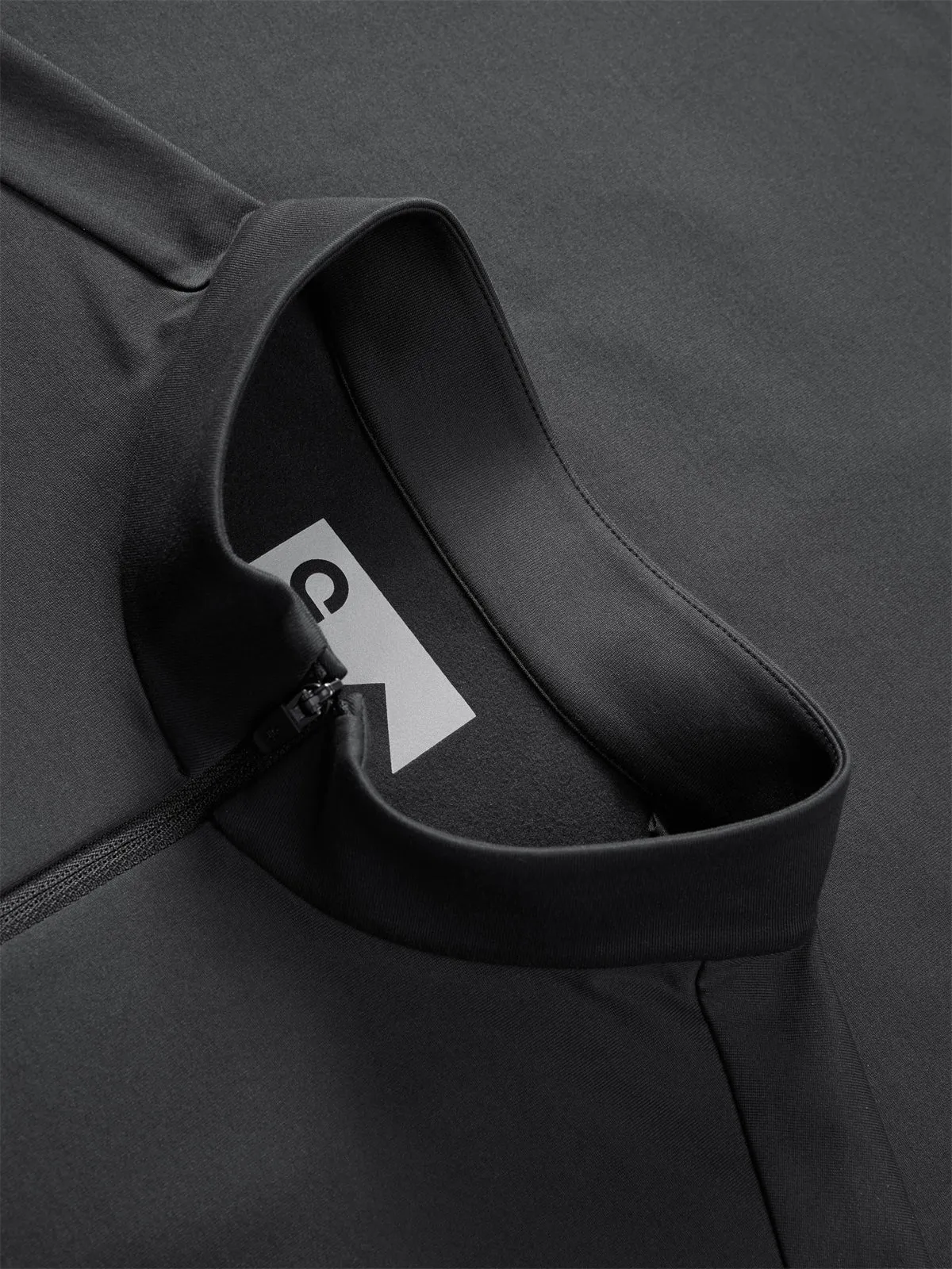 Men's Embroidered Half-Zip Fleece-Lined Sweatshirt sold by PEACEBIRD product image thumbnail 5