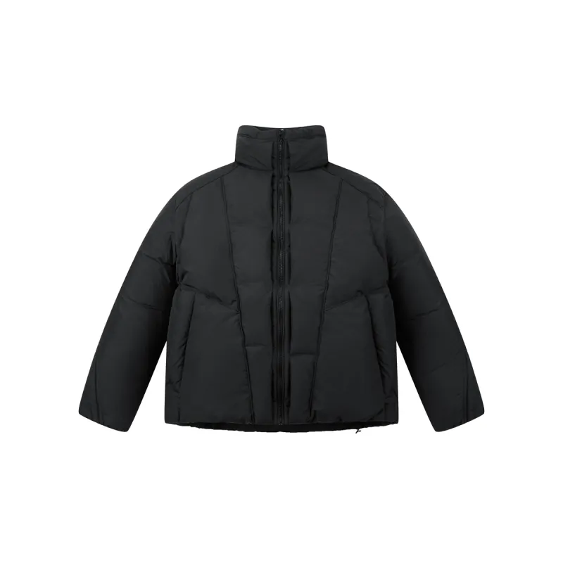 Men's Oversized Stand-Collar Puffer Jacket sold by PEACEBIRD