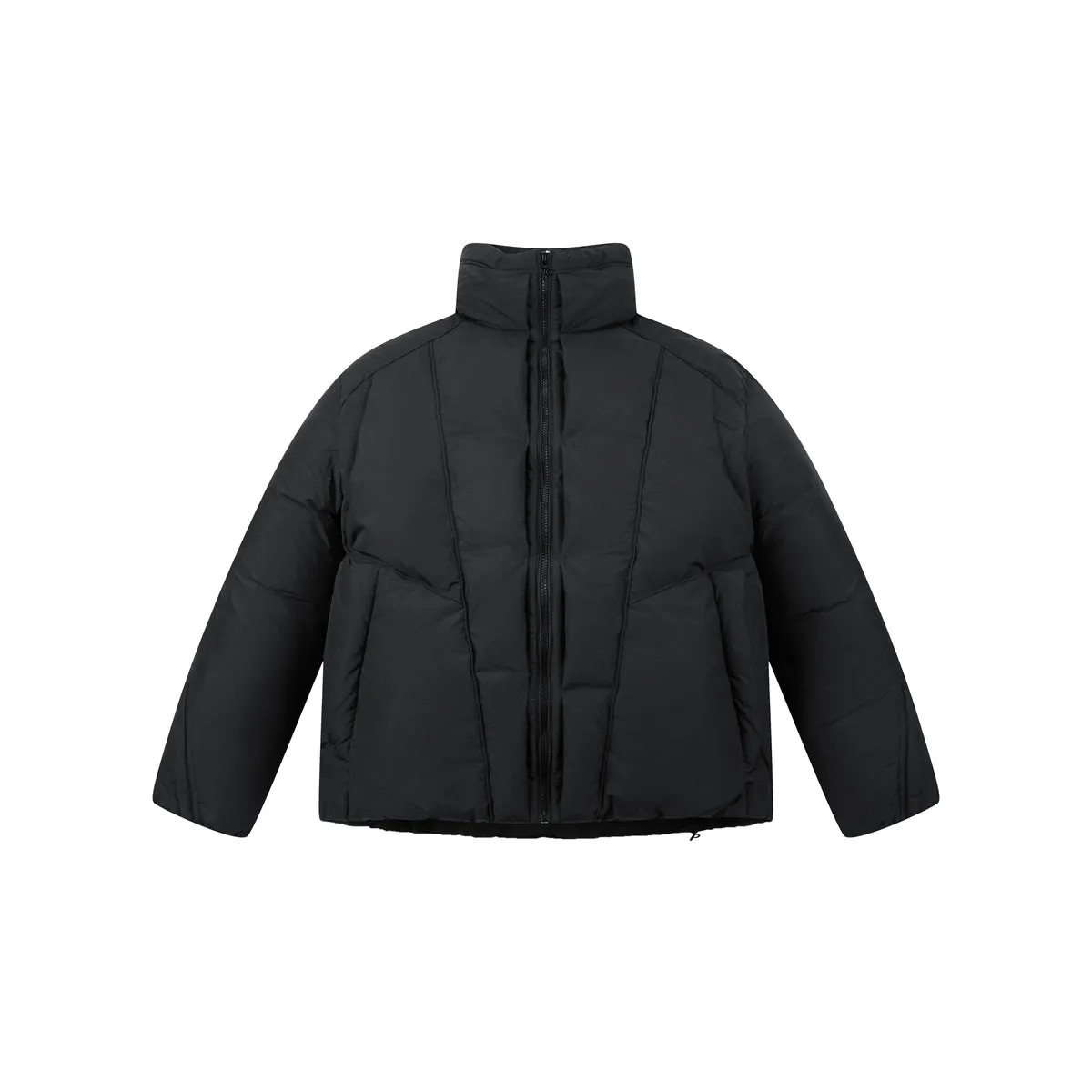 Men's Oversized Stand-Collar Puffer Jacket sold by PEACEBIRD
