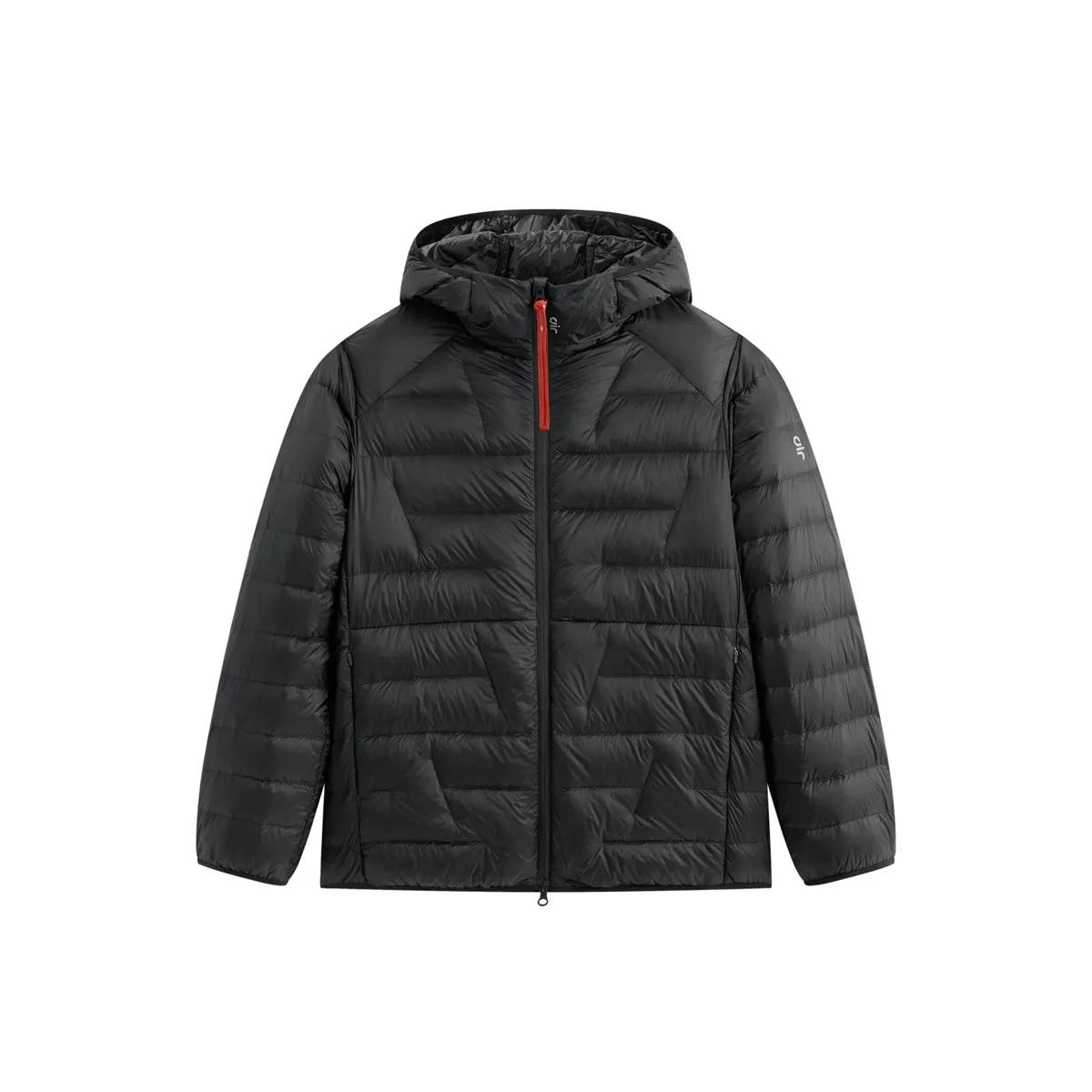 Men's Hooded Goose Down Jacket with Contrast Details sold by PEACEBIRD