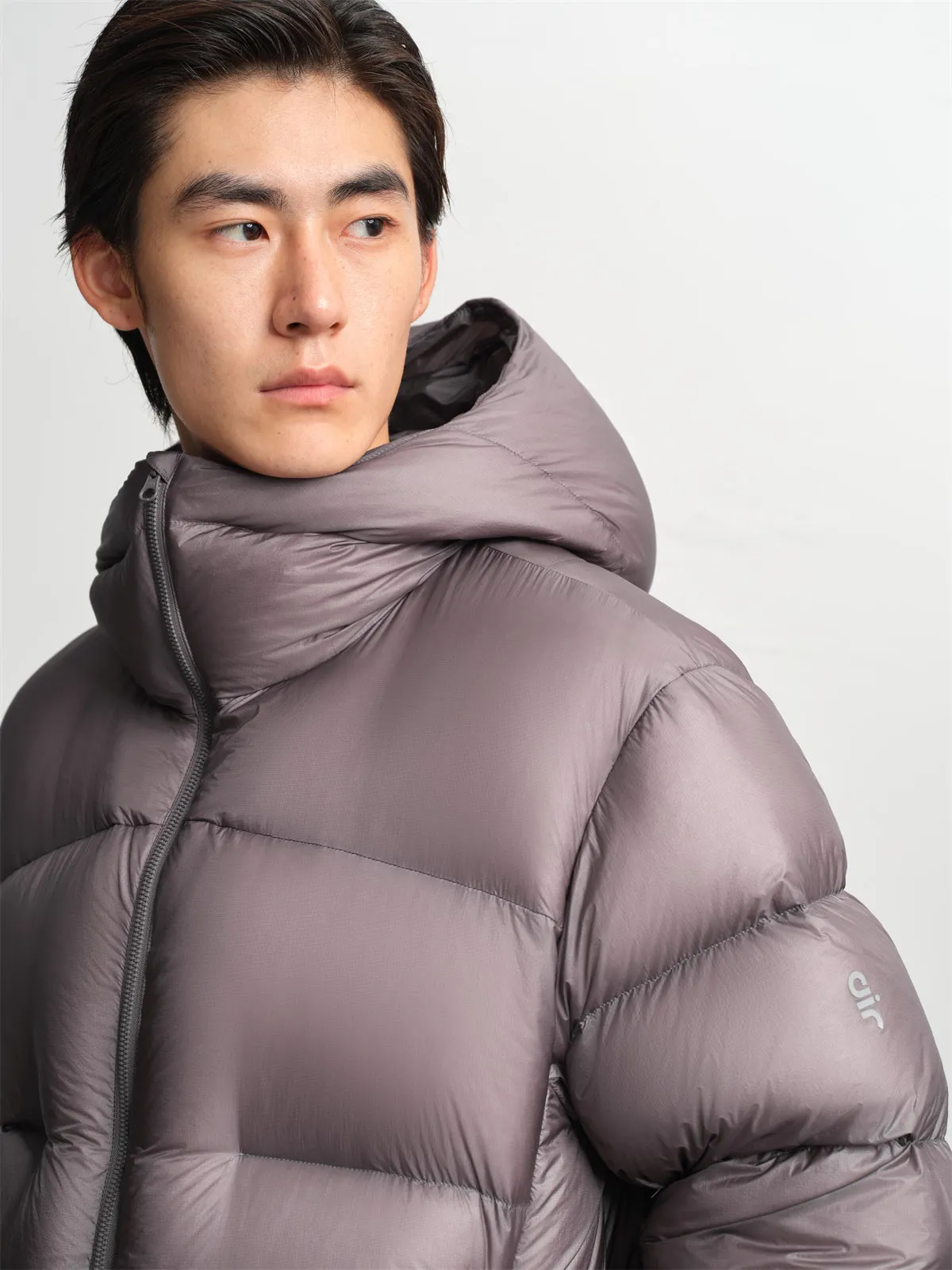 Men's Oversized Thermal Hooded Goose Down Jacket sold by PEACEBIRD product image thumbnail 4