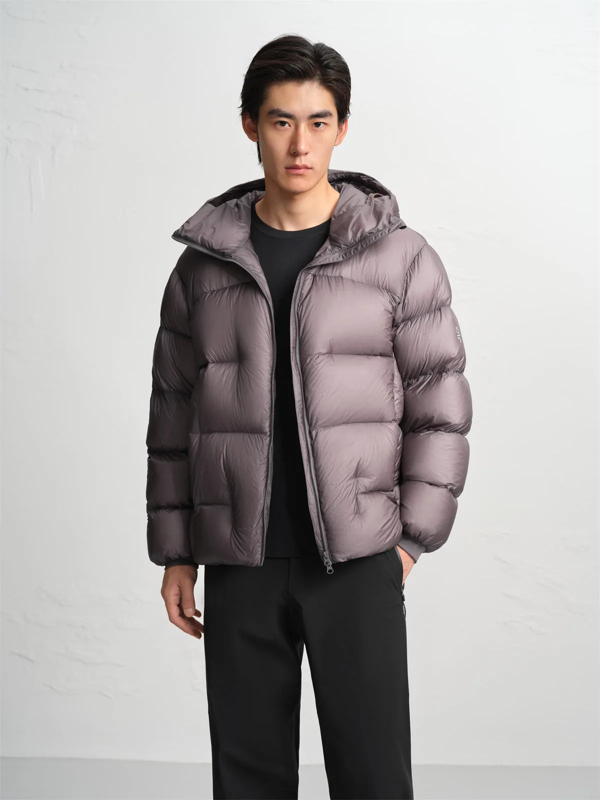 Men's Oversized Thermal Hooded Goose Down Jacket sold by PEACEBIRD product image thumbnail 2