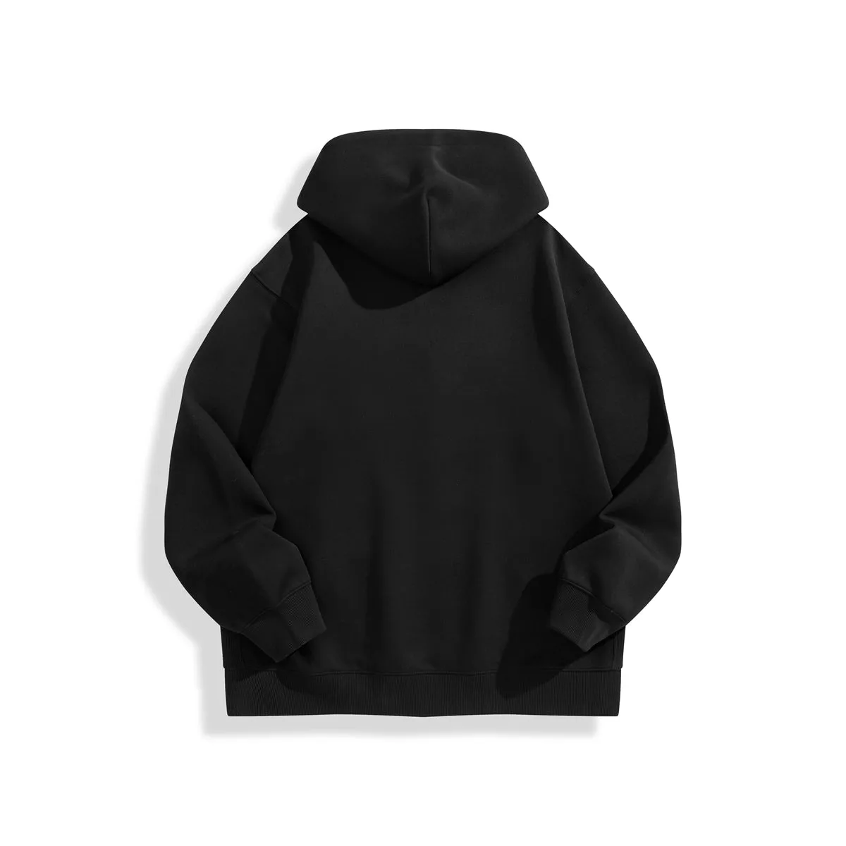 Men's Relaxed Graphic Hooded Sweatshirt sold by PEACEBIRD product image thumbnail 3