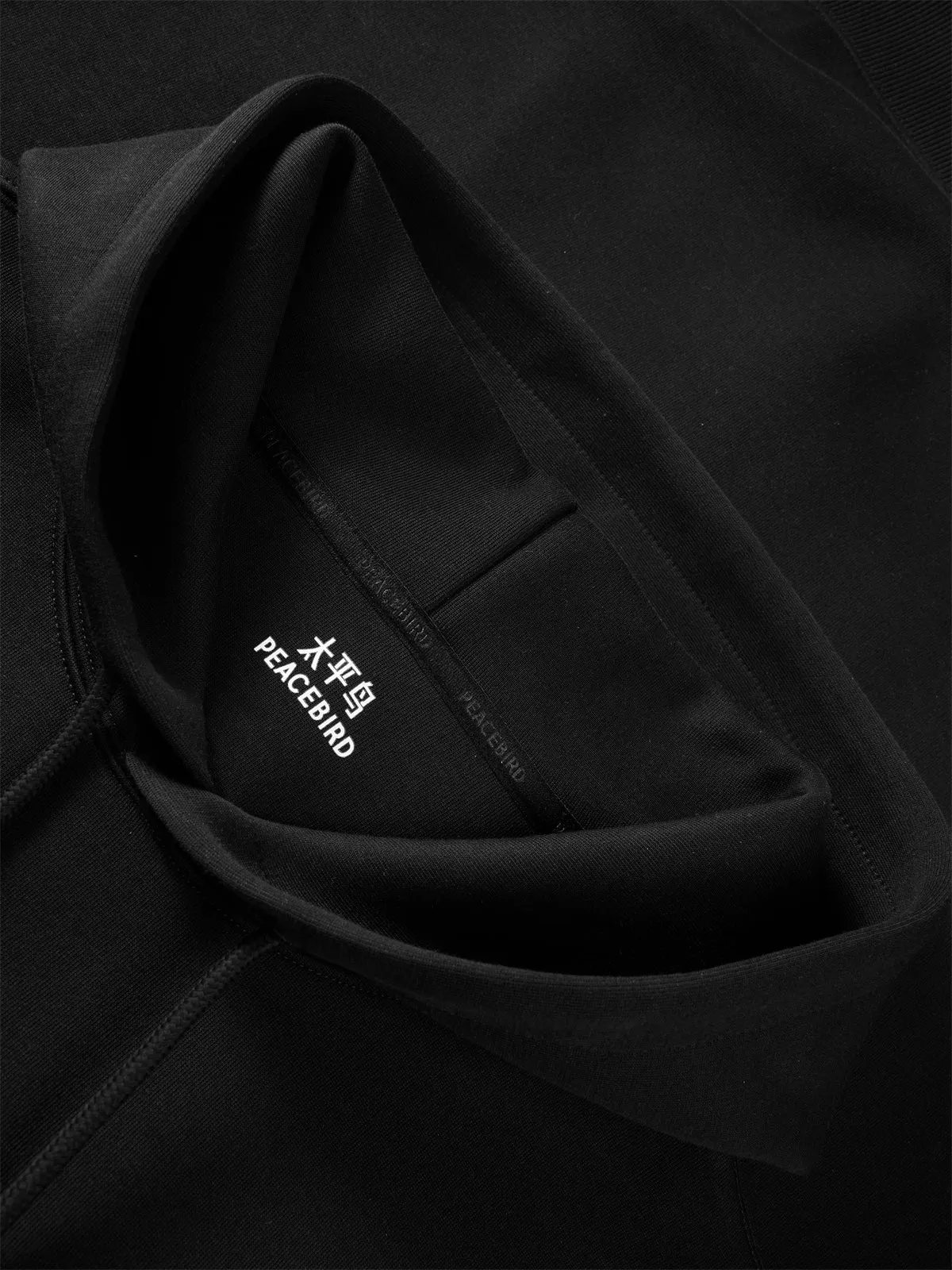 Men's Relaxed Graphic Hooded Sweatshirt sold by PEACEBIRD product image thumbnail 5