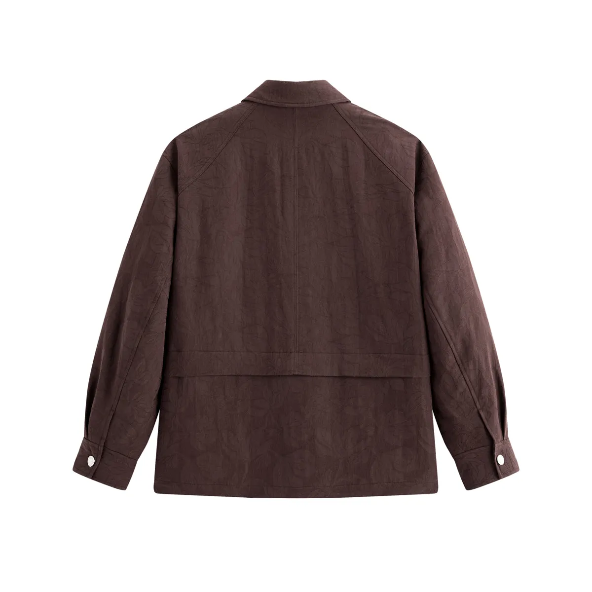 Men's Heavy Jacquard Quilted Jacket sold by PEACEBIRD product image thumbnail 3