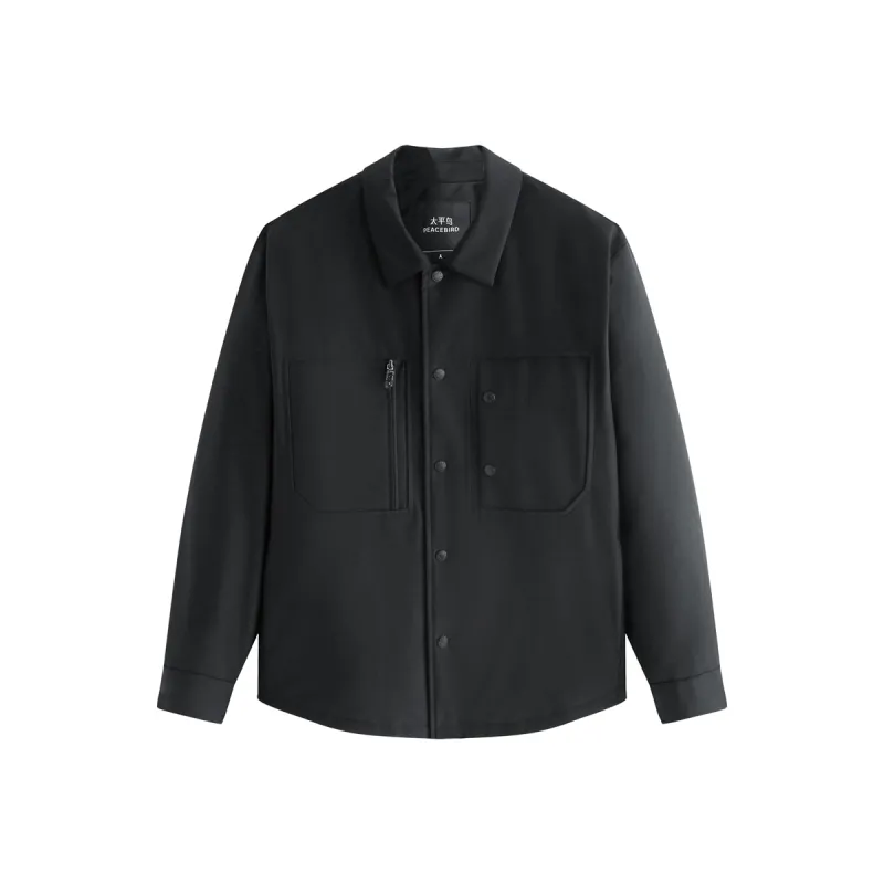 Men's Business Shirt-Style Goose Down Jacket sold by PEACEBIRD