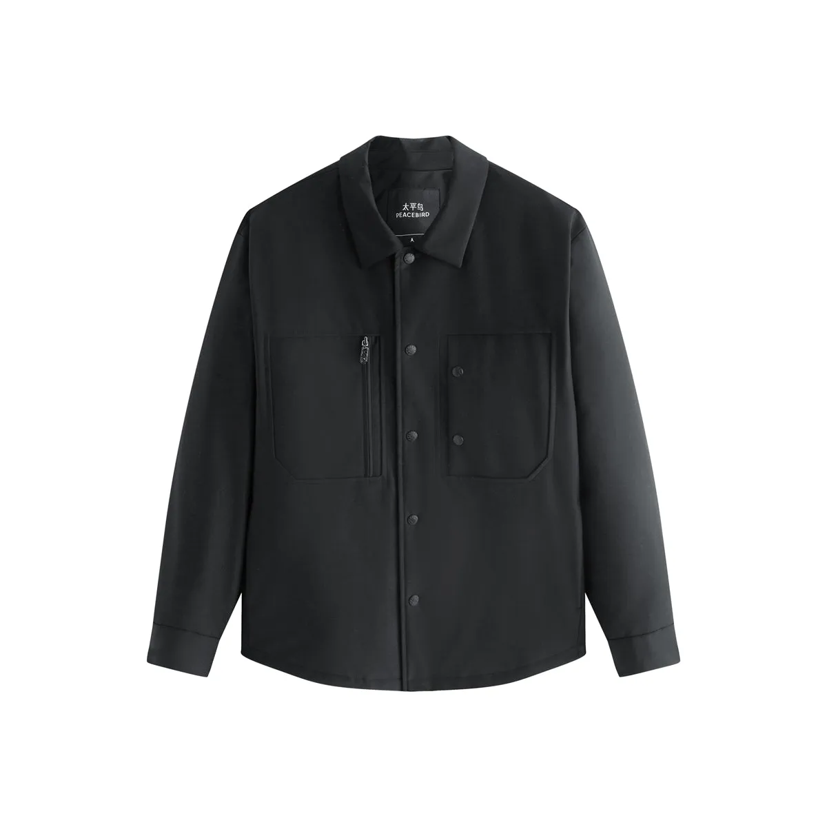 Men's Business Shirt-Style Goose Down Jacket sold by PEACEBIRD