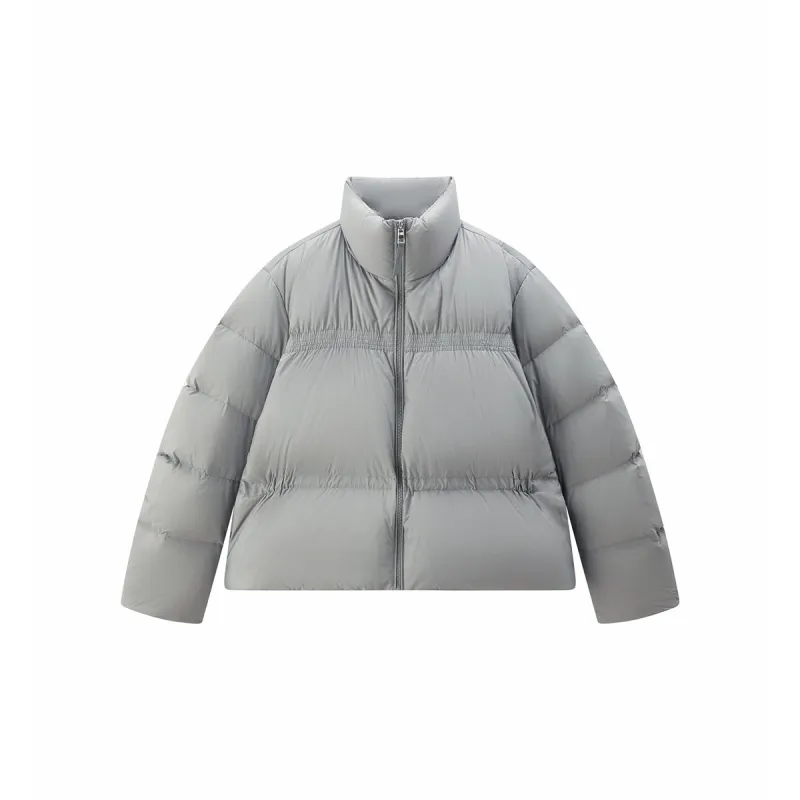 Women's Oversized Stand-Collar Puffer Jacket sold by PEACEBIRD
