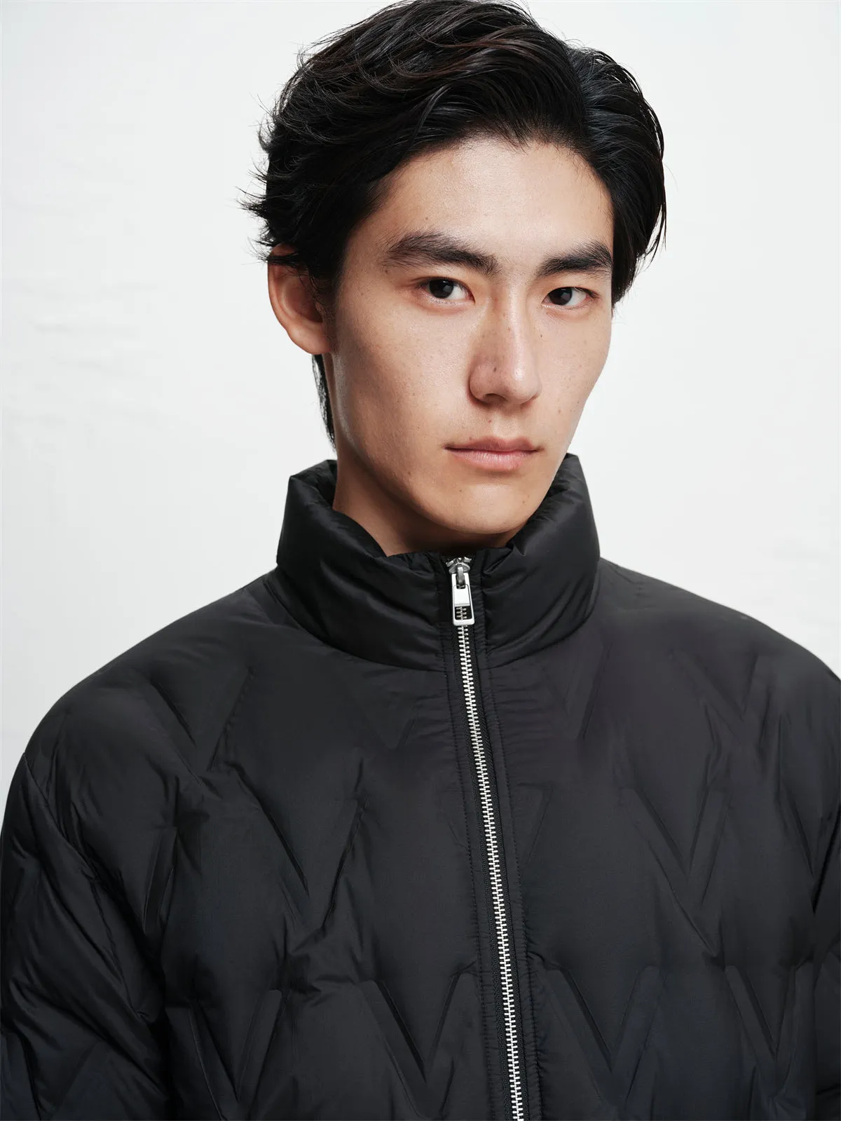 Men's Bonded Lightweight Down Jacket sold by PEACEBIRD product image thumbnail 4