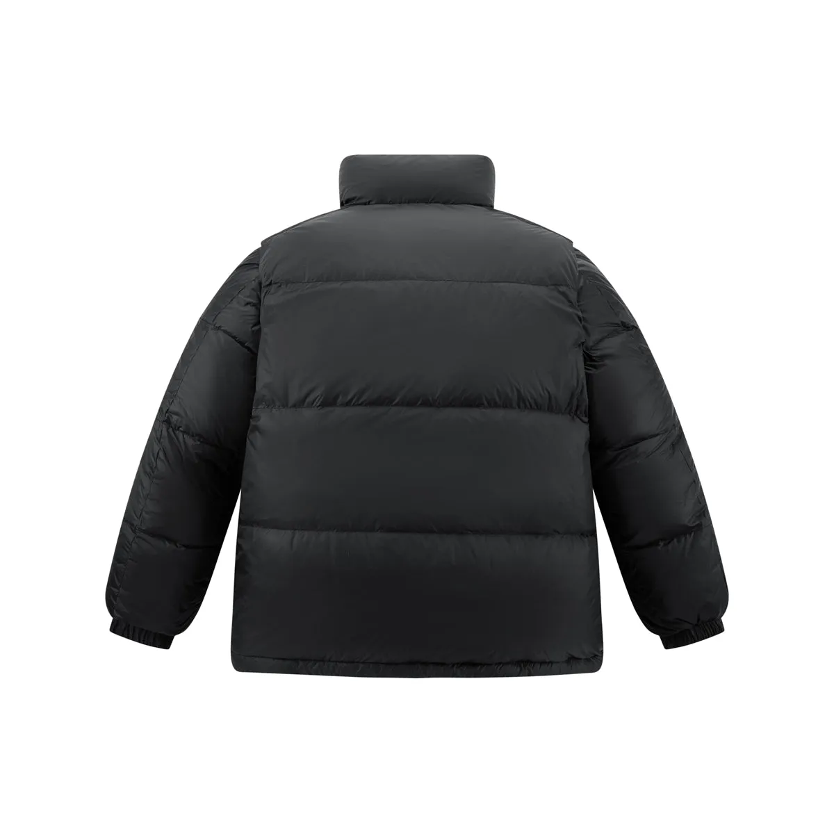 Men's Reversible Down Jacket with Detachable Sleeves sold by PEACEBIRD product image thumbnail 3