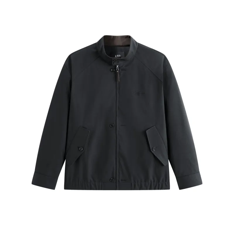 Men's Embroidered Harrington Jacket sold by PEACEBIRD
