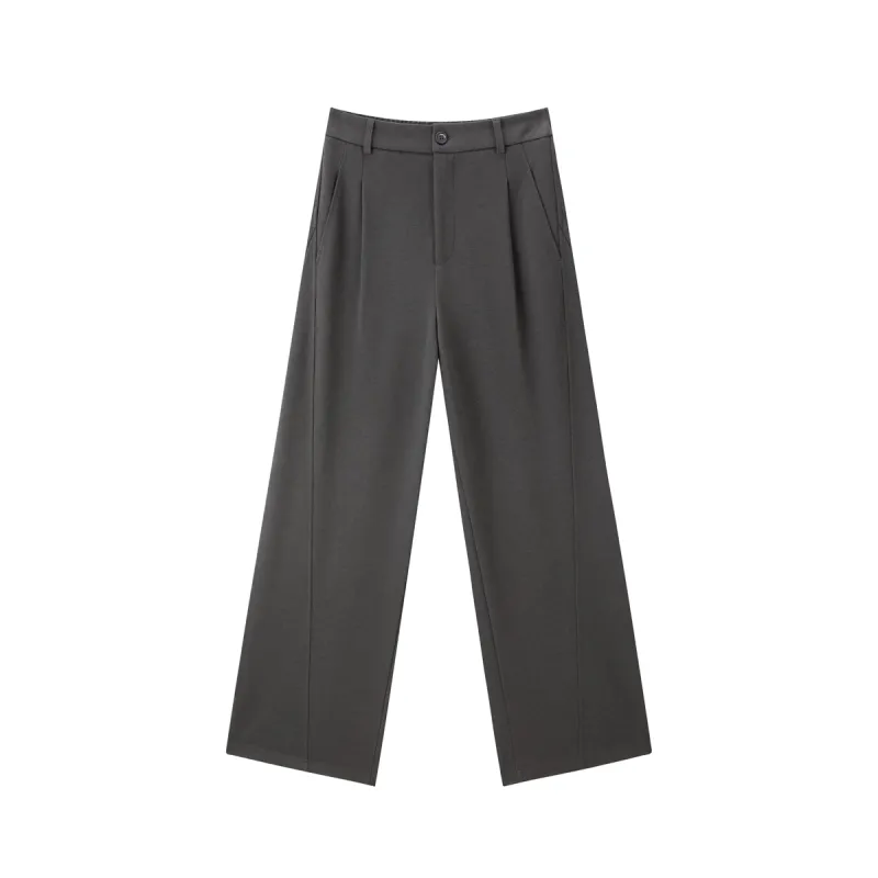 Women's High-Waist Wide-Leg Casual Pants sold by PEACEBIRD