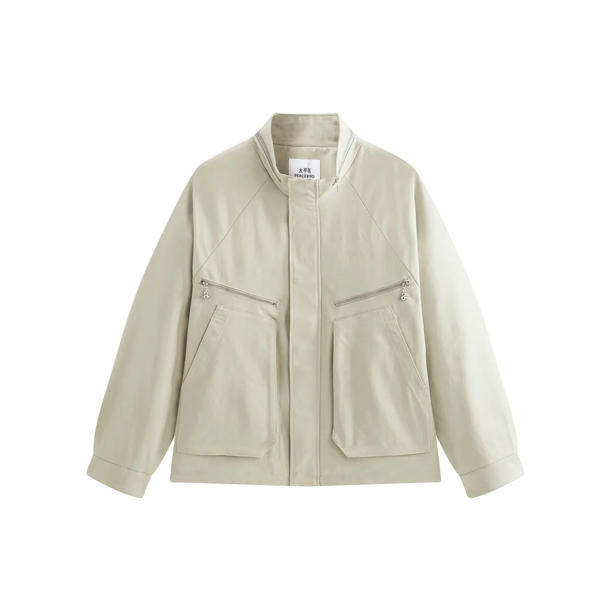 Men's Commuter Stand-Collar Jacket sold by PEACEBIRD