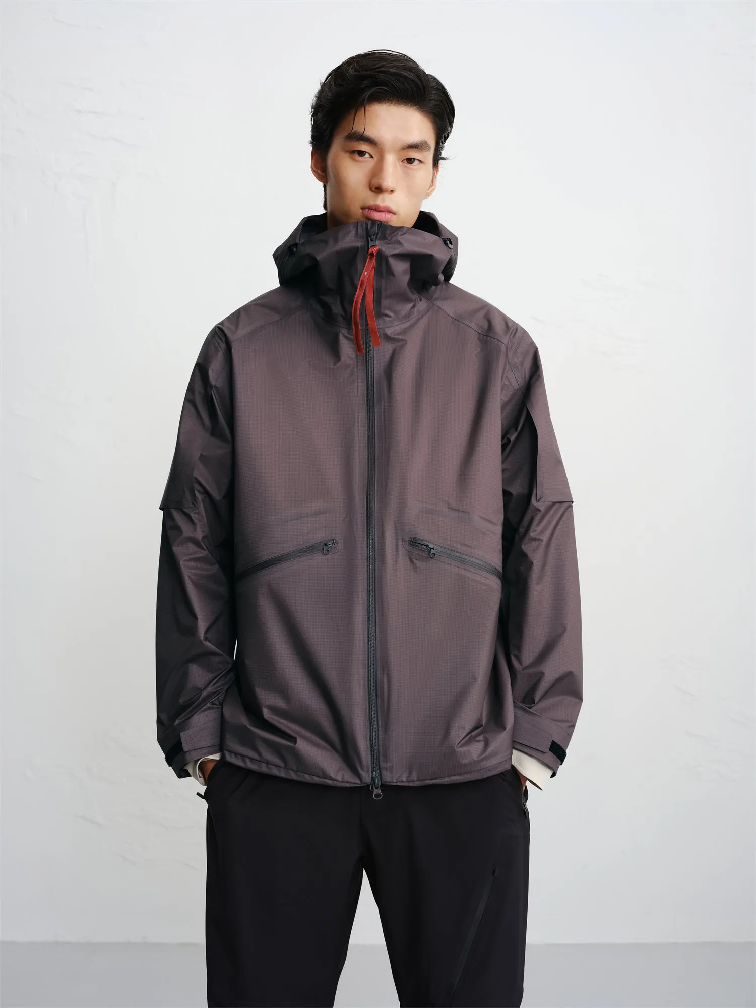 Men's Printed Hooded Jacket sold by PEACEBIRD product image thumbnail 2