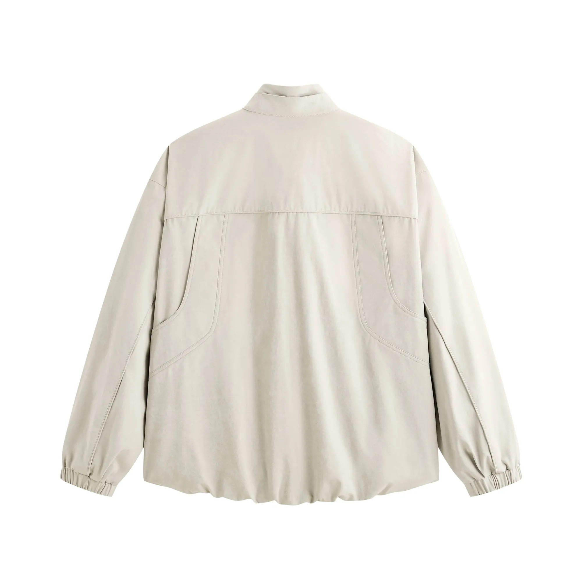 Men's Stand-Collar Jacket with Elastic Hem sold by PEACEBIRD product image thumbnail 2