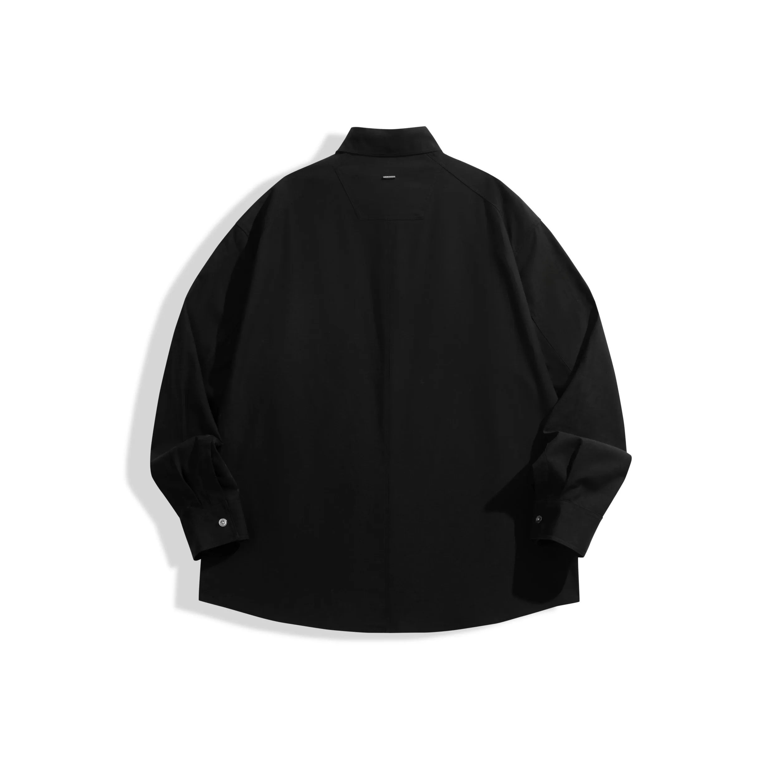 Men's Lyocell-Blend Long-Sleeve Shirt sold by PEACEBIRD product image thumbnail 3