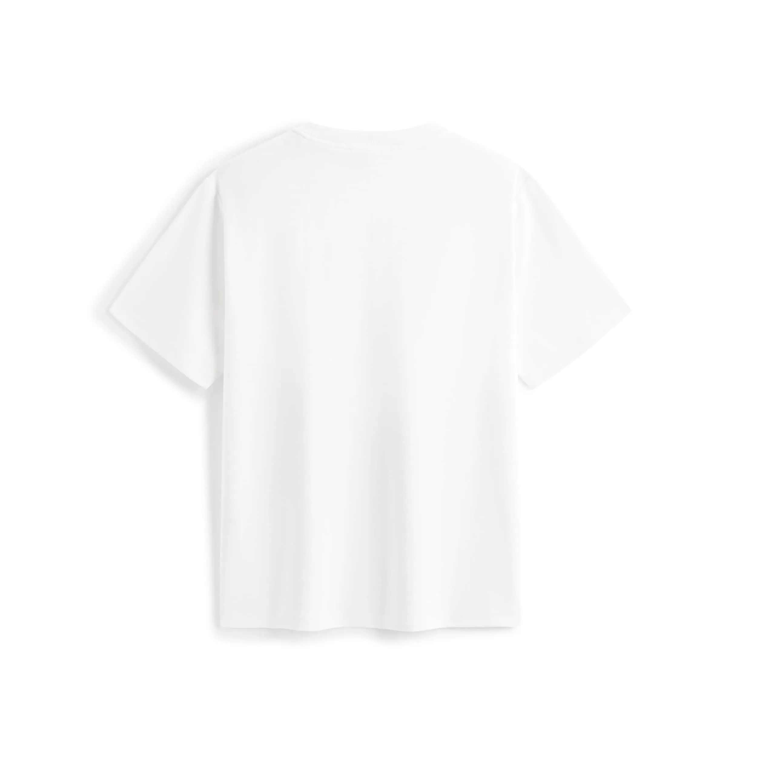 Men's Basic Embroidered T-Shirt sold by PEACEBIRD product image thumbnail 3