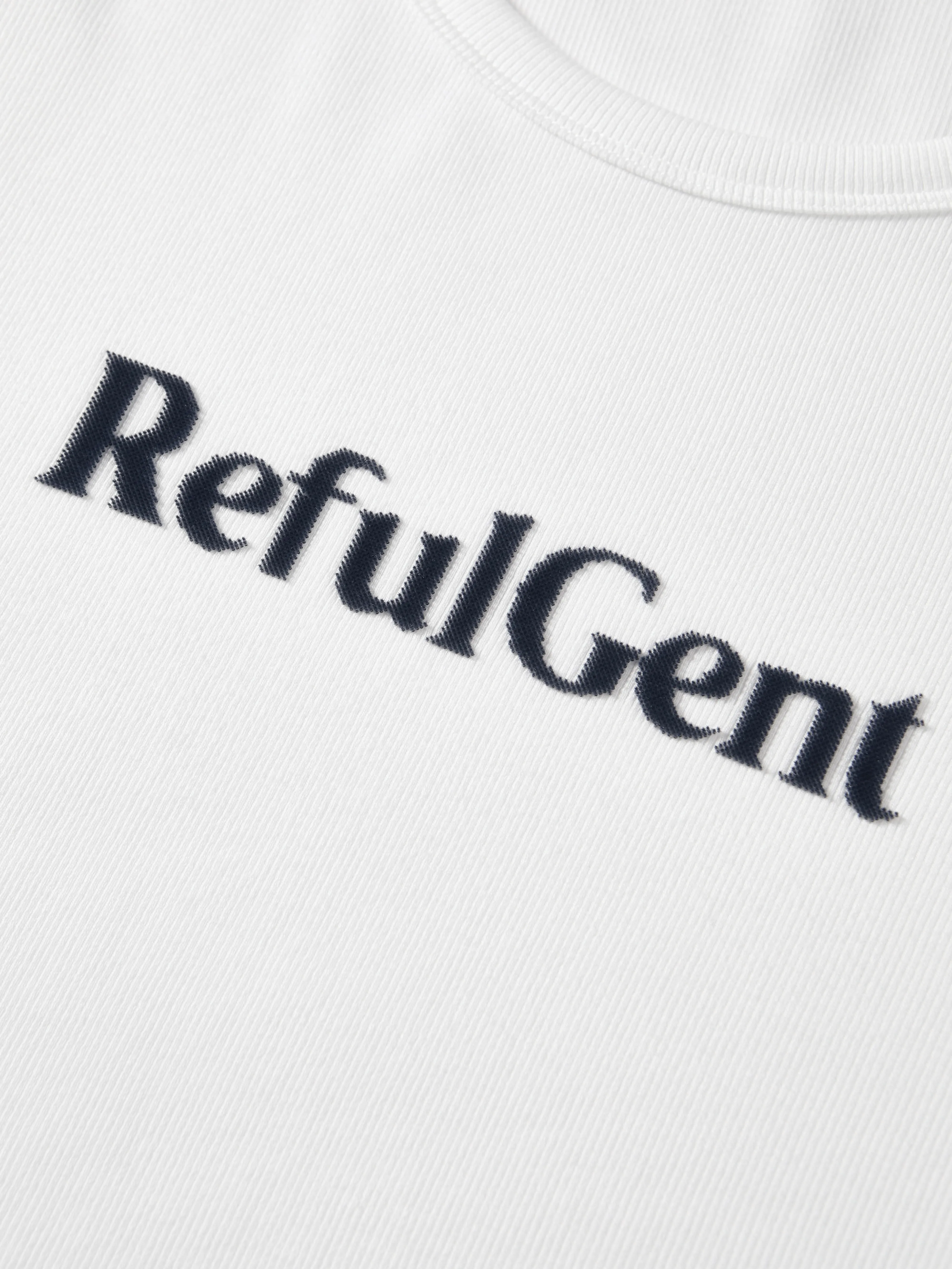 Women's Slim Fit T-Shirt with Flocked Letter Print sold by PEACEBIRD product image thumbnail 5