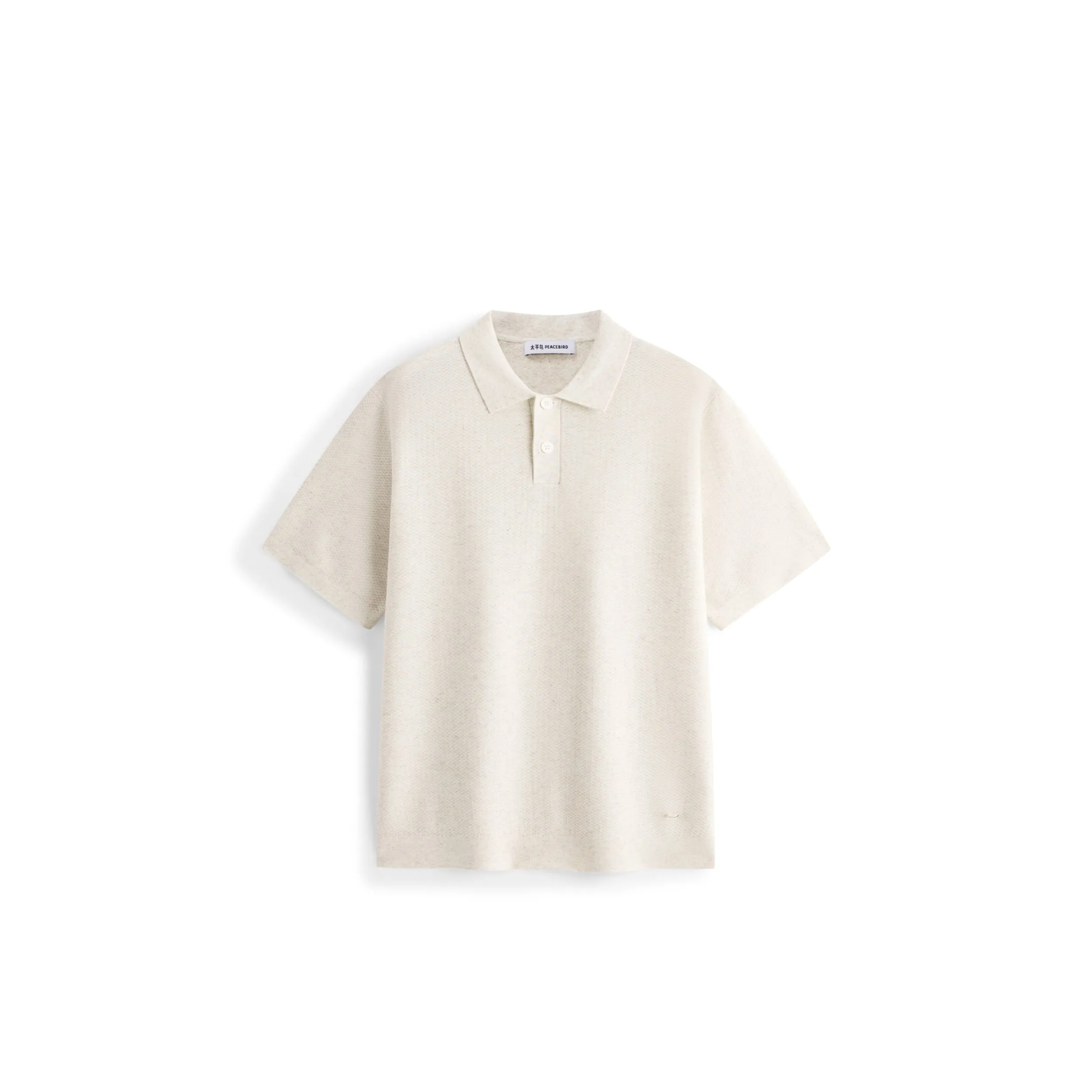 Men's Old Money Style Collared Short-Sleeve Knit Shirt sold by PEACEBIRD