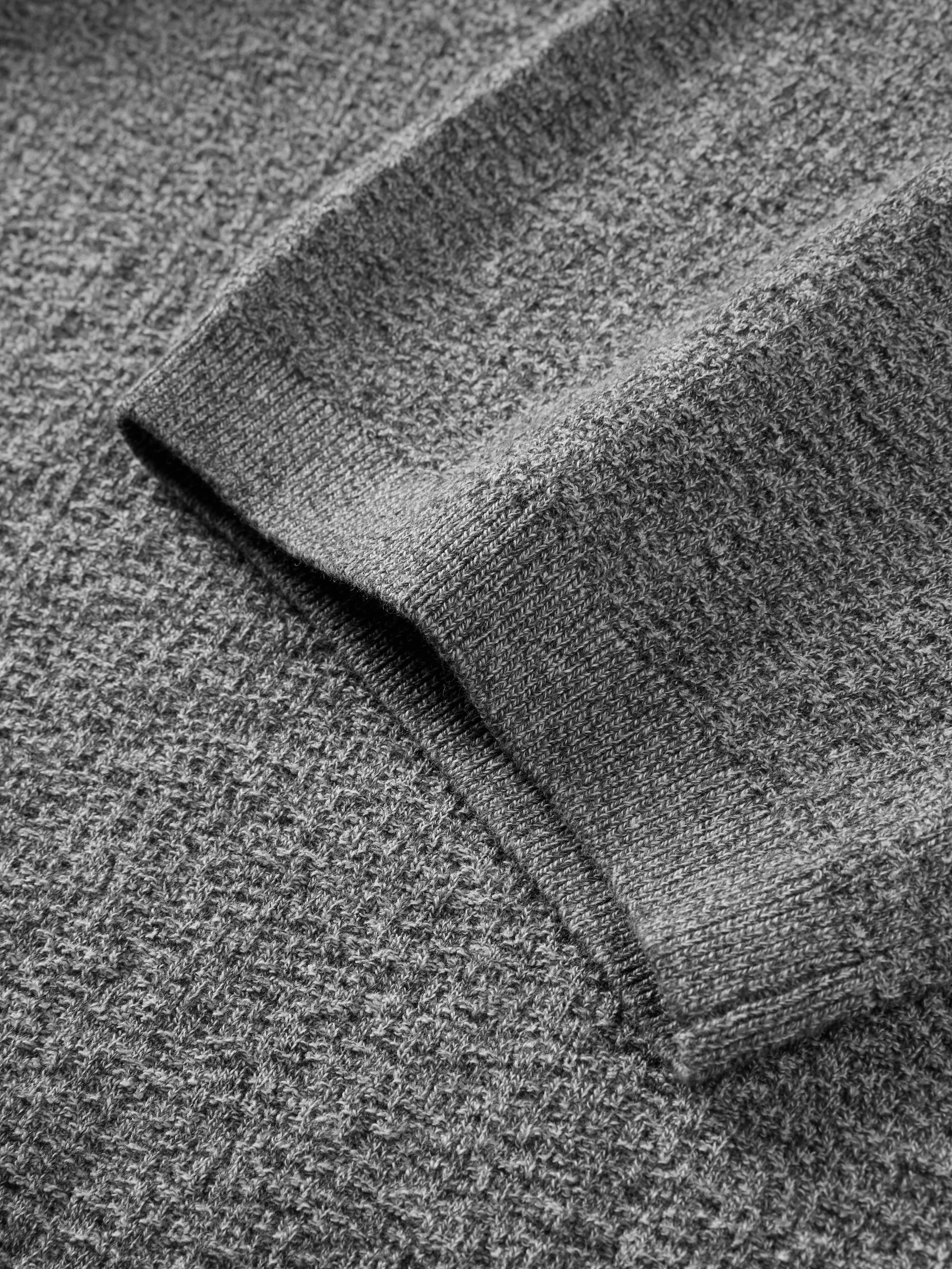 Men's Old Money Style Knit Polo Shirt sold by PEACEBIRD product image thumbnail 5