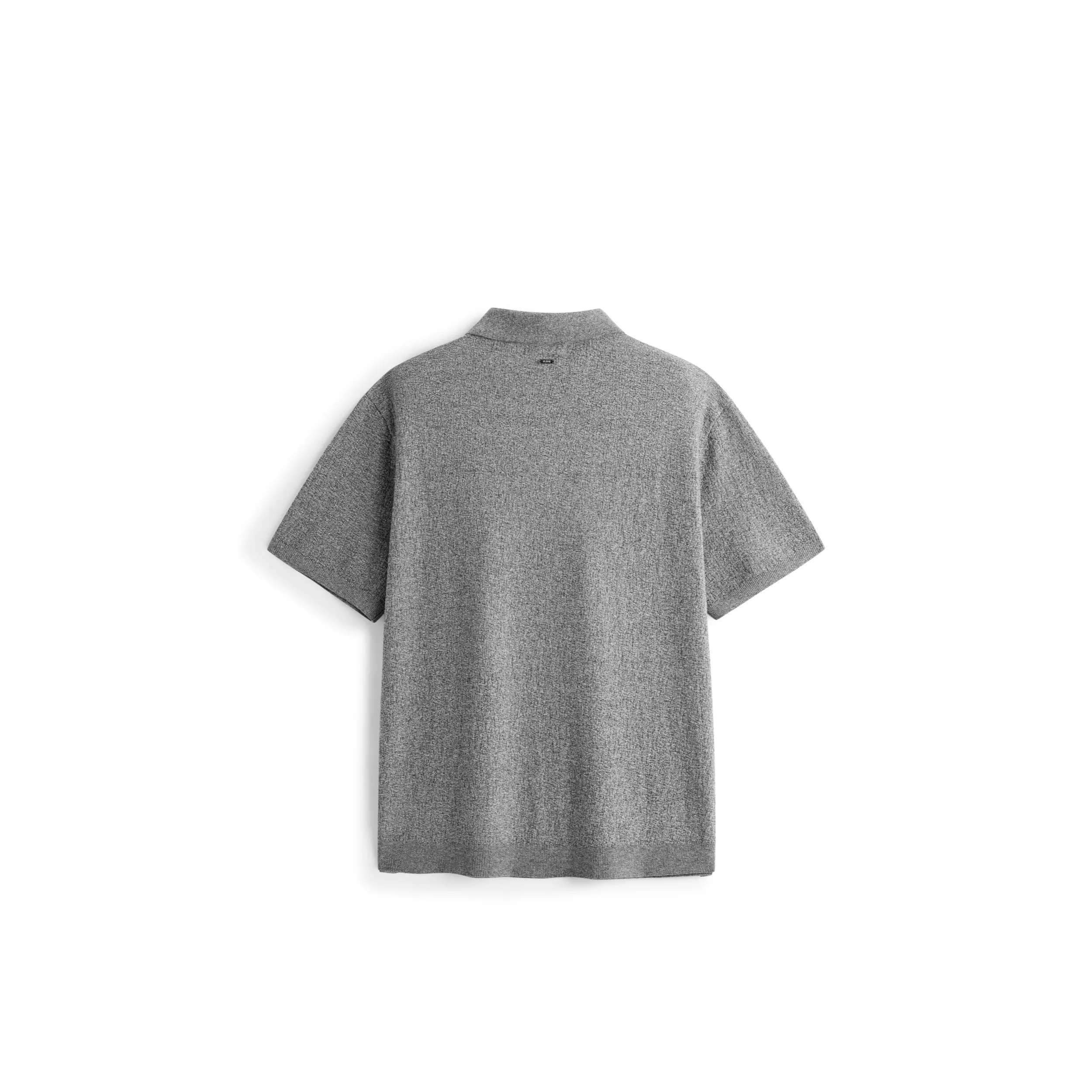 Men's Old Money Style Knit Polo Shirt sold by PEACEBIRD product image thumbnail 3