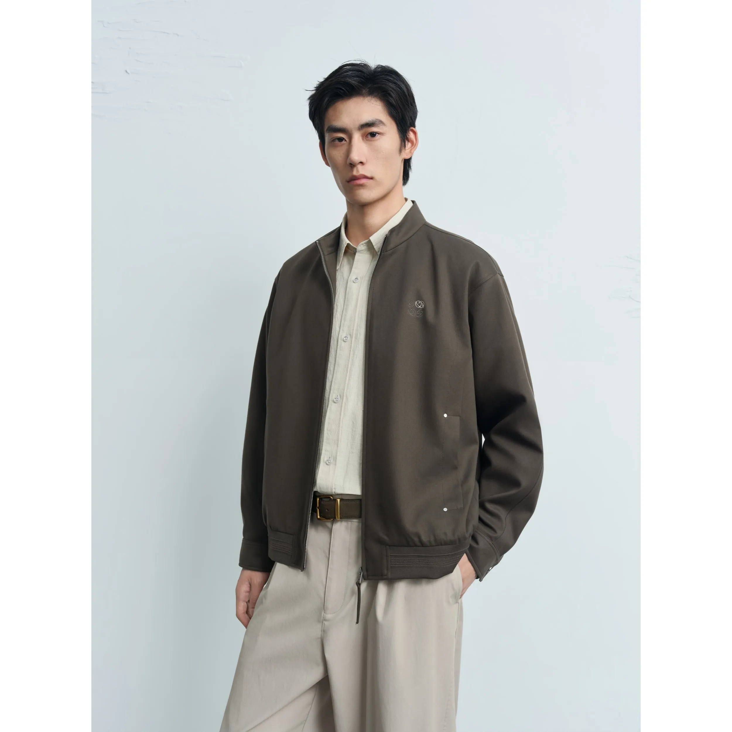 Men's Casual Brown Holiday Cable-Knit Sweater sold by PEACEBIRD product image thumbnail 2