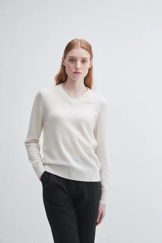 V-neck Cashmere Sweater sold by Pissenlit