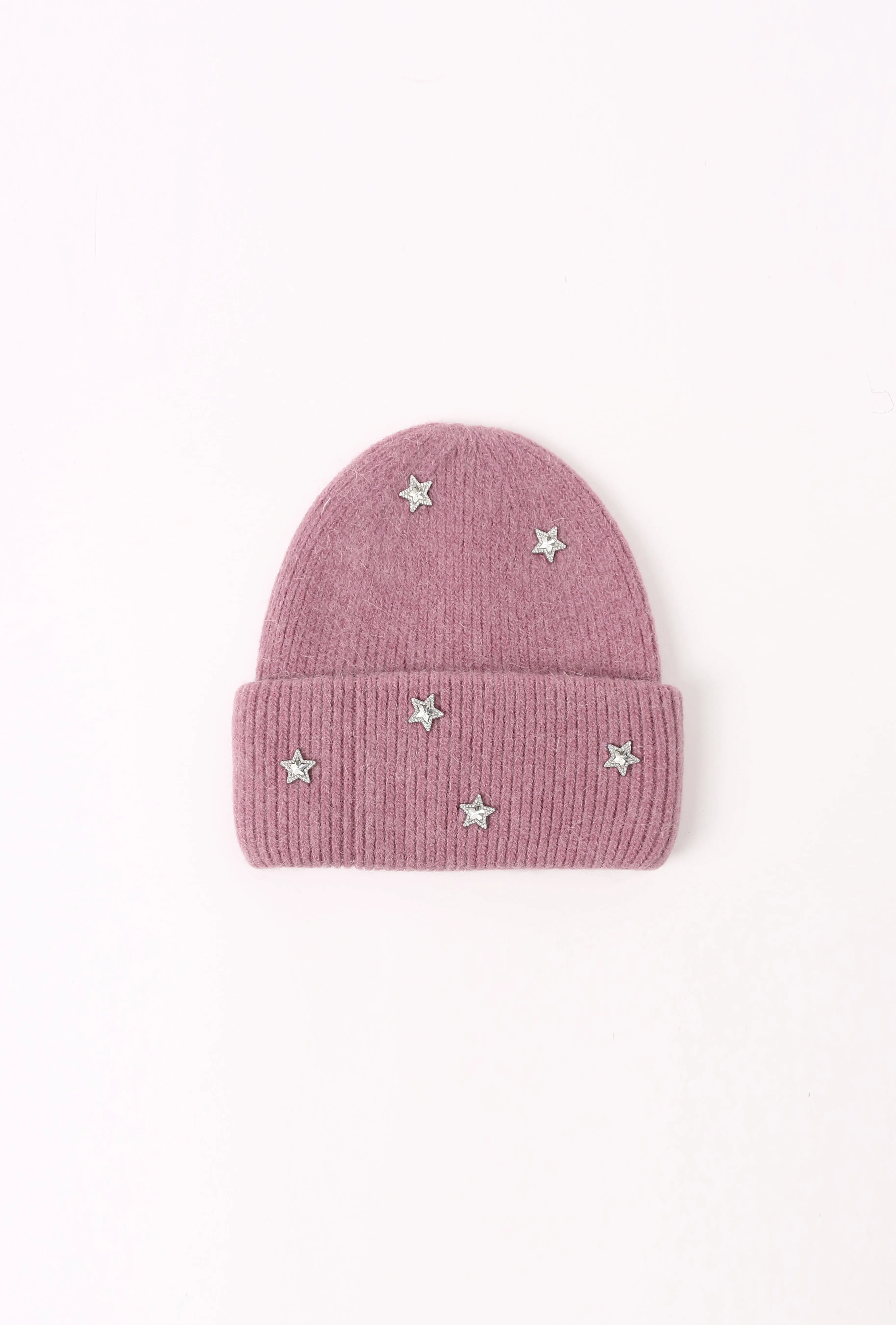 Star Embellished Angora Beanie Hat sold by Pissenlit product image thumbnail 2