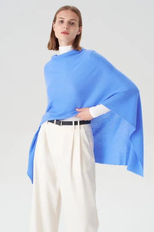 Cashmere Topper - Azure Blue sold by Pissenlit