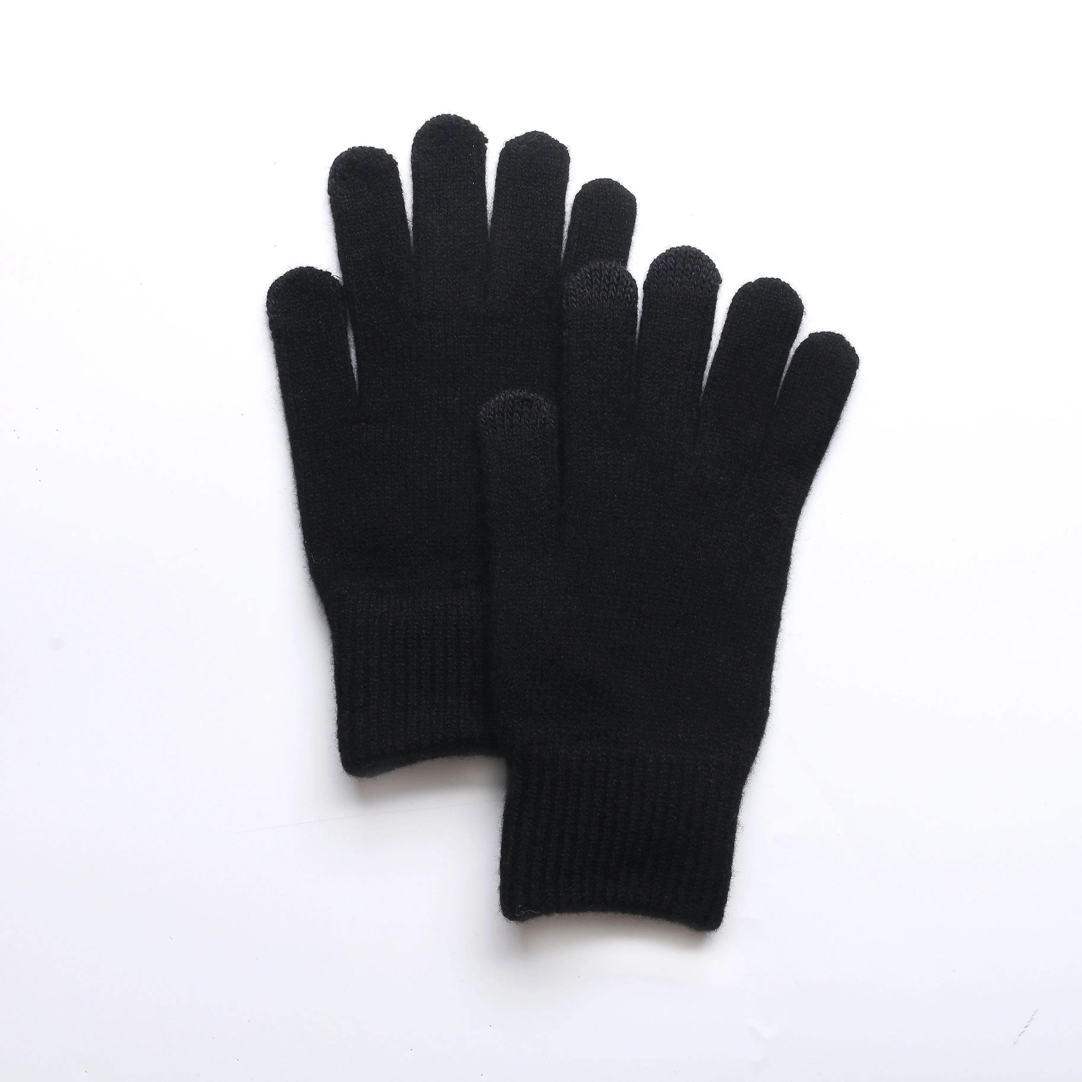 Touchscreen Gloves in Merino Wool sold by Pissenlit