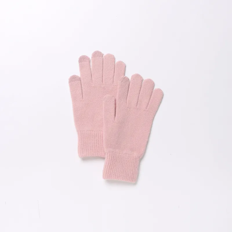 Touchscreen Gloves in Merino Wool sold by Pissenlit