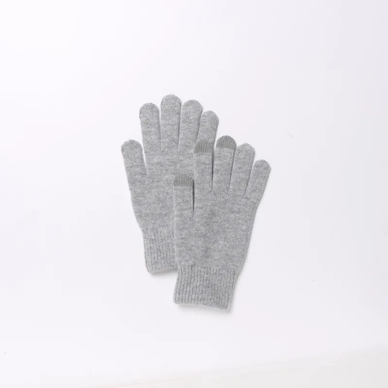 Touchscreen Gloves in Merino Wool sold by Pissenlit