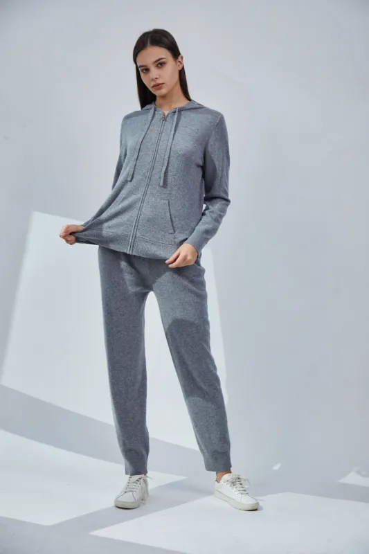 Cashmere Full-Zip Hoodie sold by Pissenlit