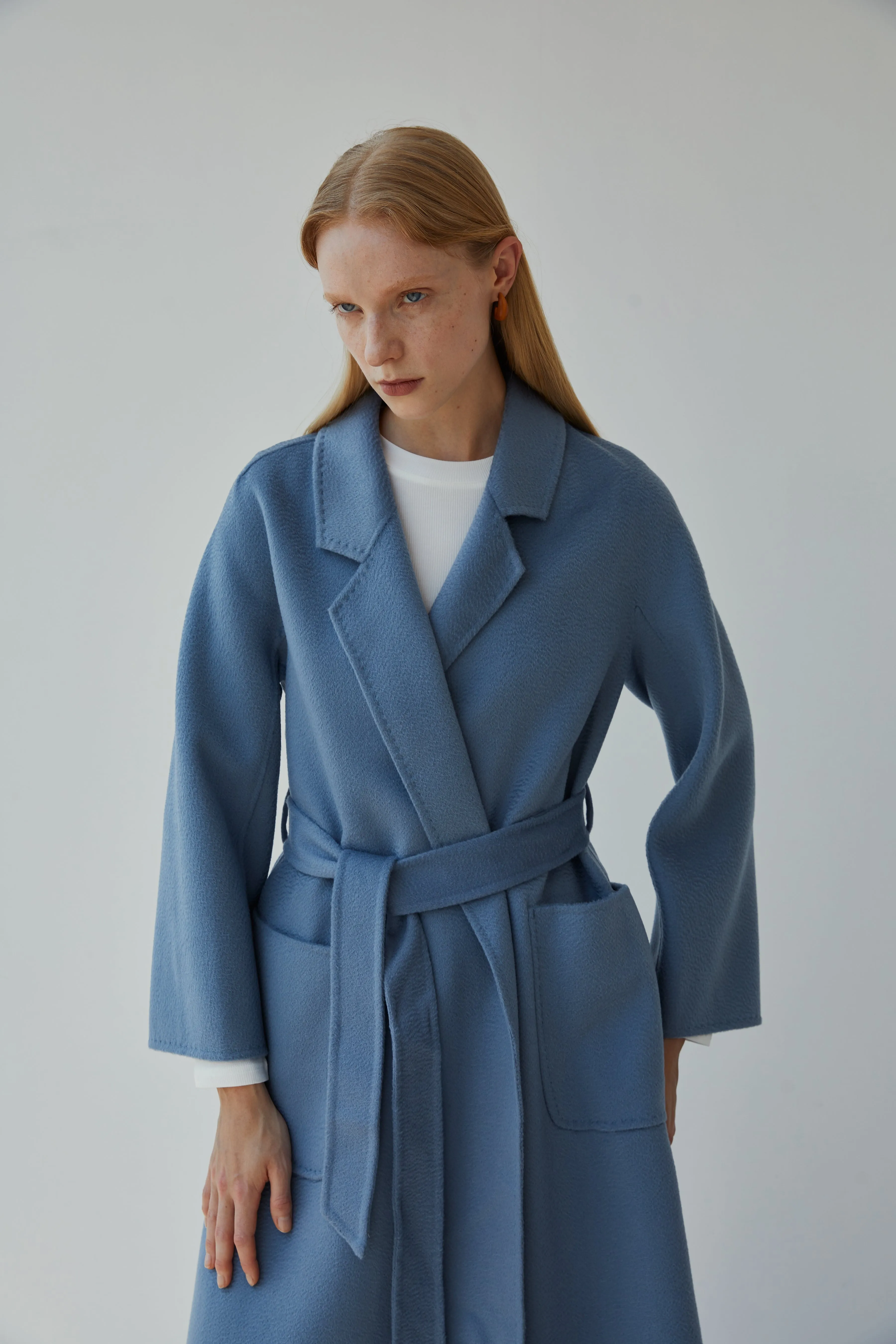 The Classic Wrap Coat sold by Pissenlit product image thumbnail 2
