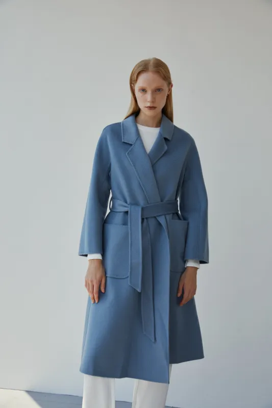 The Classic Wrap Coat sold by Pissenlit