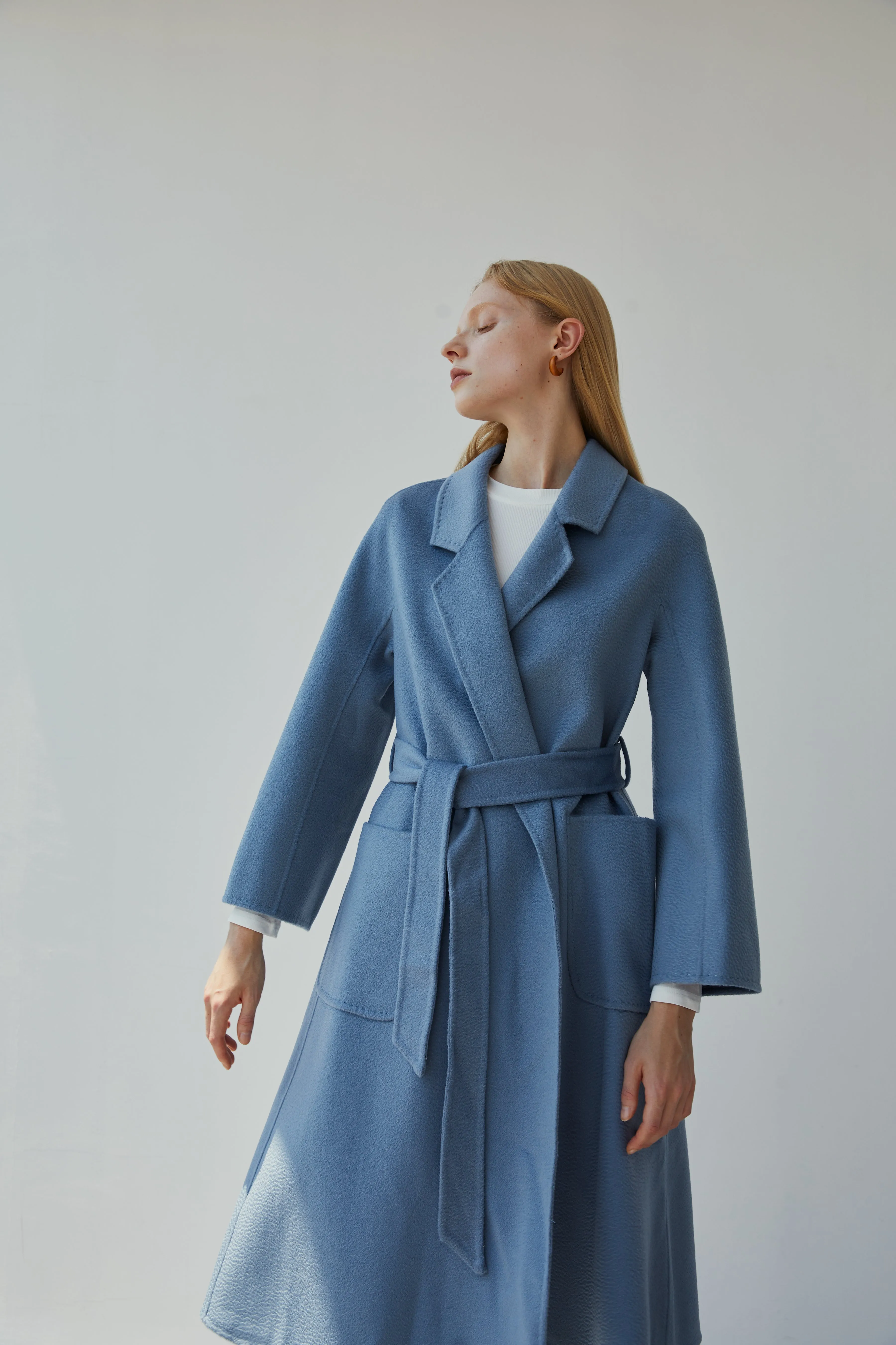 The Classic Wrap Coat sold by Pissenlit product image thumbnail 3