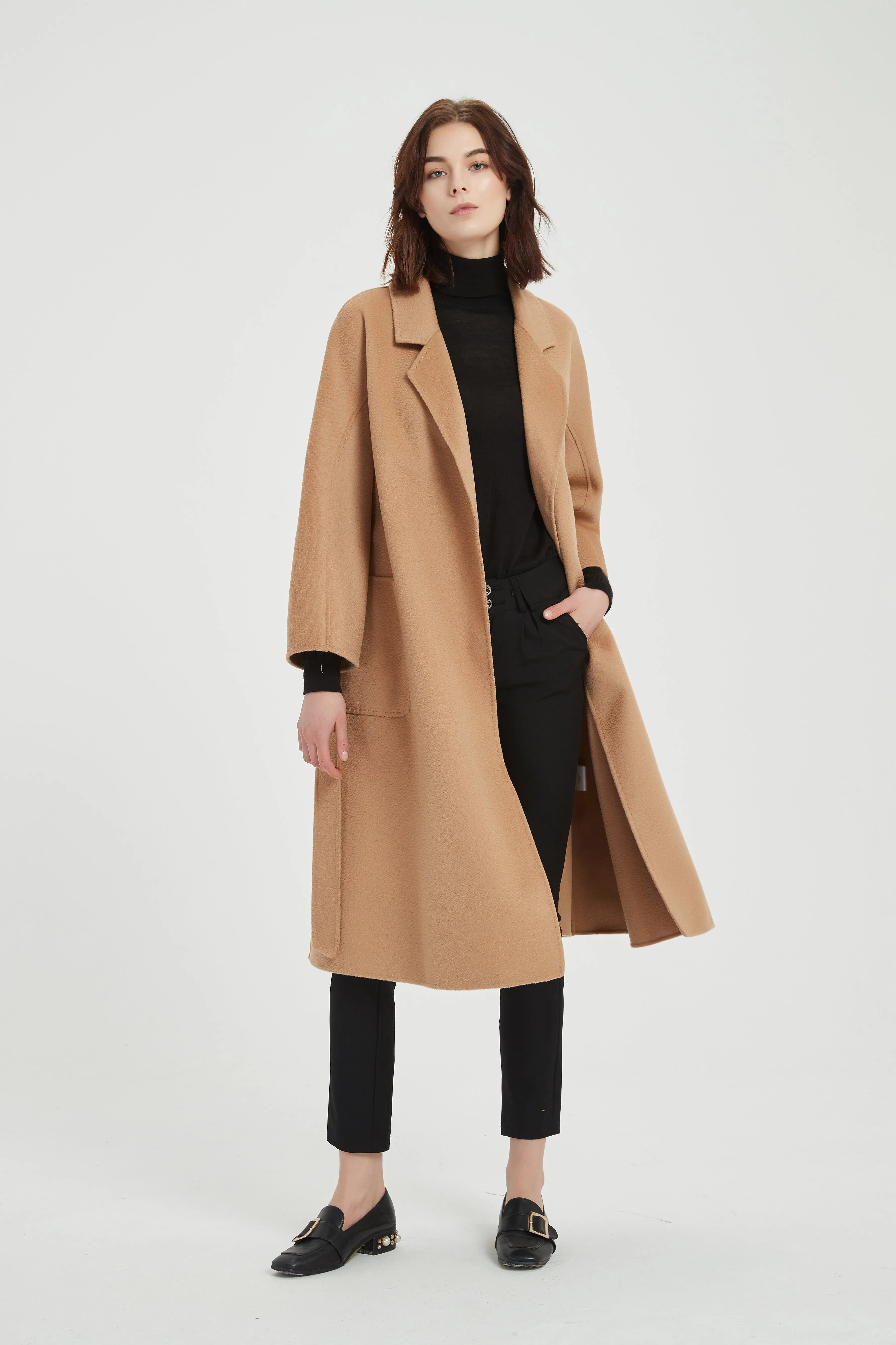 The Classic Wrap Coat sold by Pissenlit product image thumbnail 5